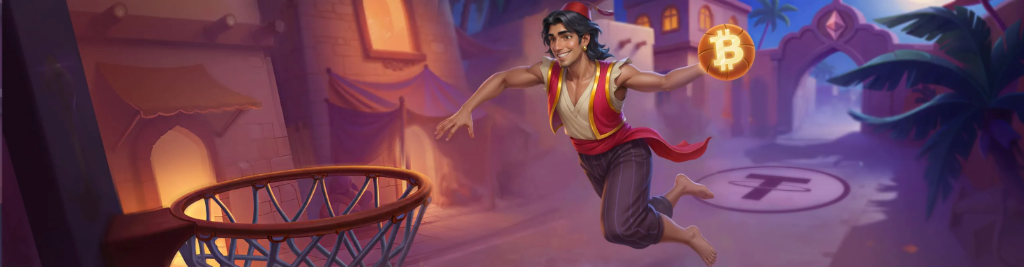 Sport-Willkommensbonus — Aladdin beim Dunk