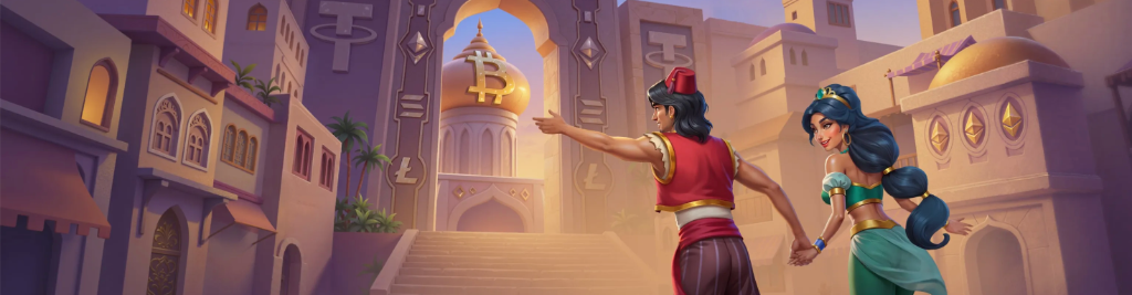 Alawin Willkommenspaket — Aladdin und Jasmin in der Stadt